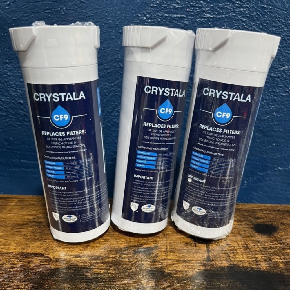 Crystala CF9 Filter Replacement for GE XWF GE Appliances